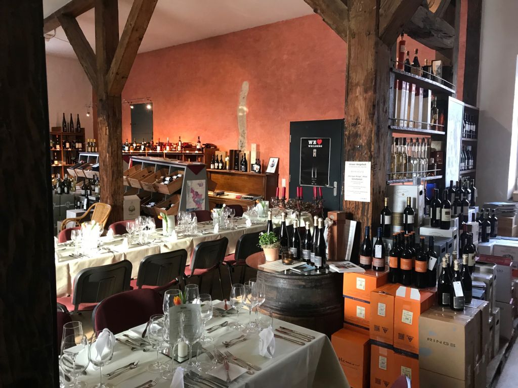 JOUR FIXE im Weinkontor Sinzing mit Martin Kagerer, Rest. Zwischengrün,  Sinzing und Weingut Schmitt, Rheinhessen