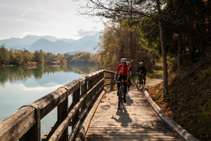 Gravel Drauradweg Höhe Rosegg