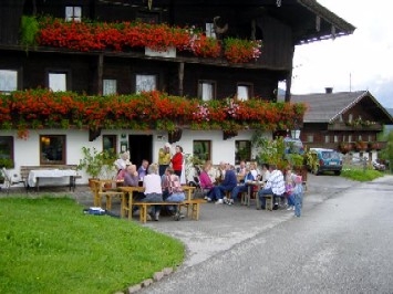 Die Jausenstation Oberberg.