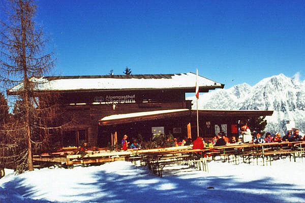 Jägerhütte im Winter
