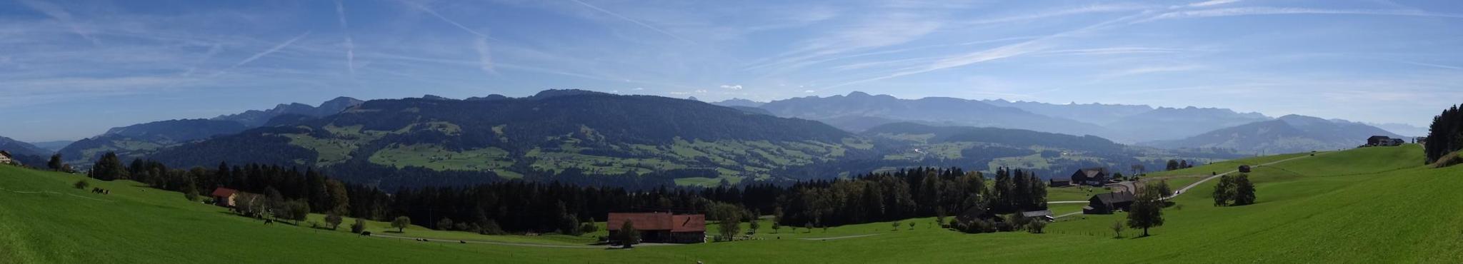 Panoramablick in Sulzberg