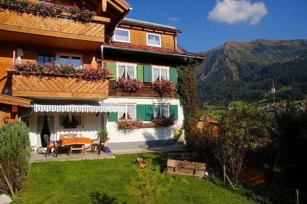Garten, Terrasse und Fellhorn