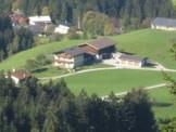 Unser Bauernhof von oben