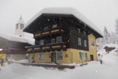 Hausansicht Winter