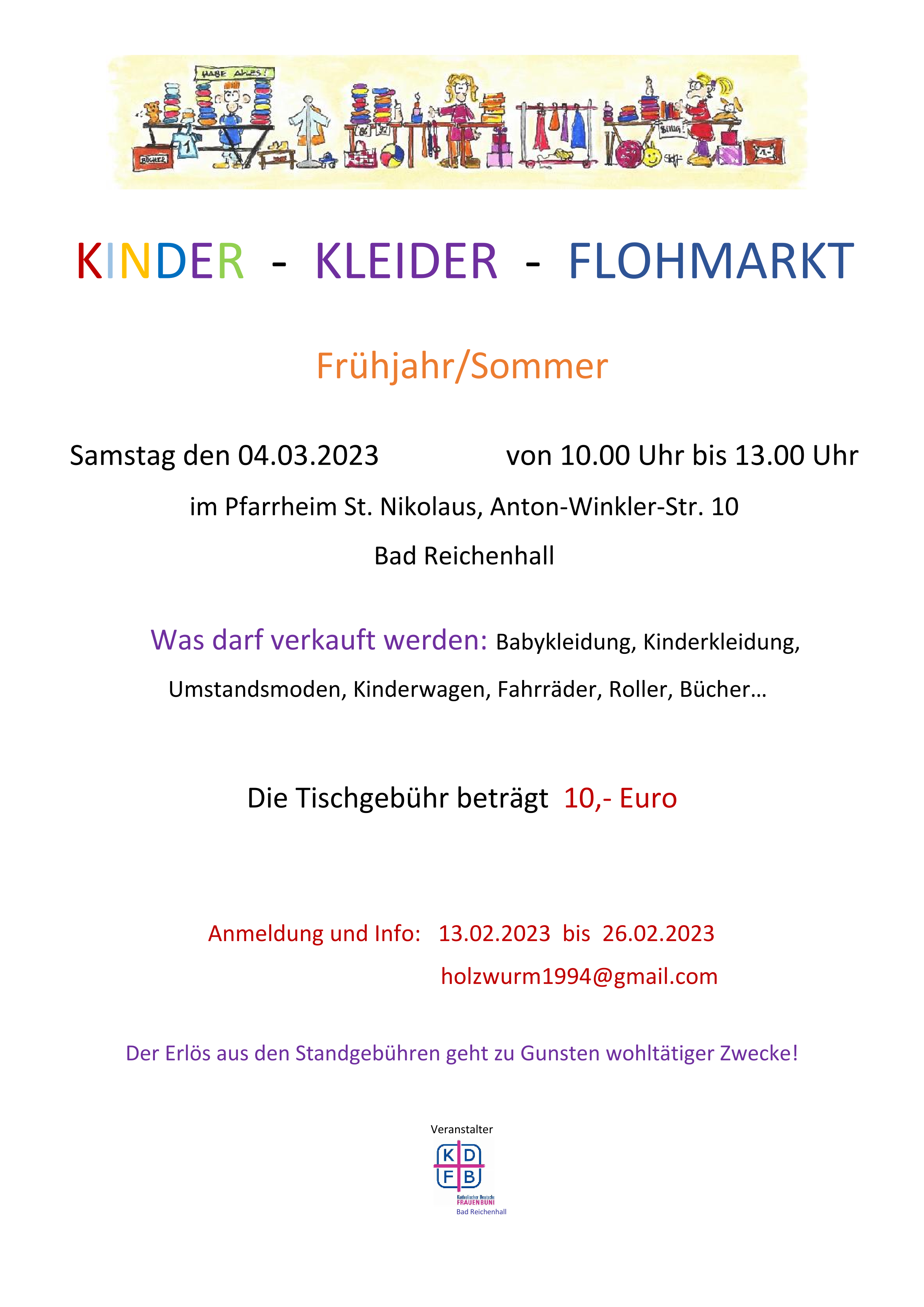 KINDER-KLEIDER-FLOHMARKT