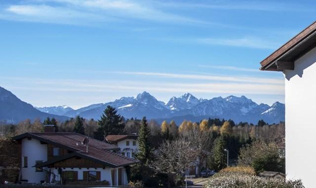 Alpenblick vom Hotel