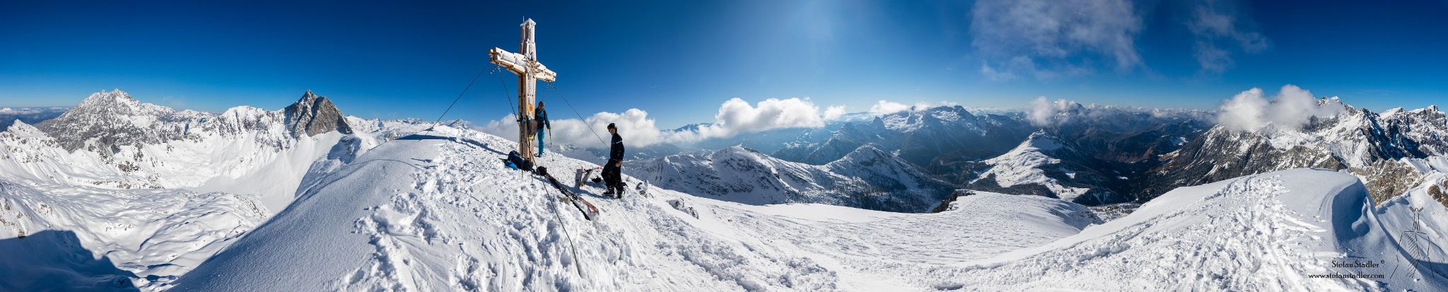 Gipfelpanorama vom Seehorn.