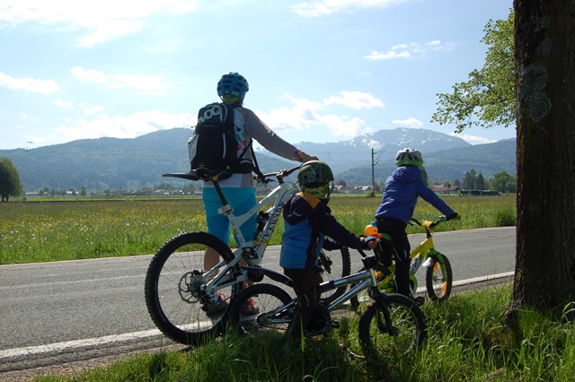 Blick zur Benediktenwand