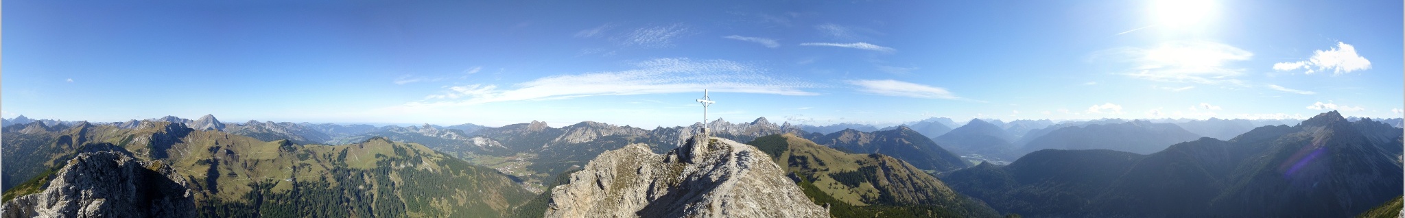 Gipfelpanorama 360°