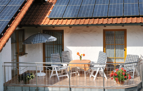 Balkon Ferienwohnung 2