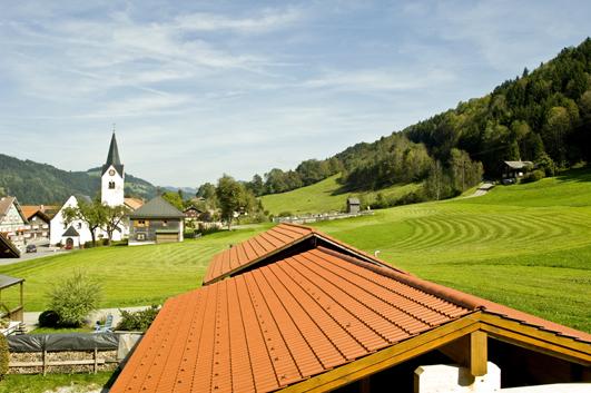 Aussicht vom Balkon