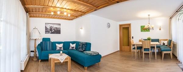 Wohnbereiche Wohnung Rottachberg