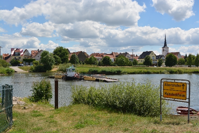 Fähranleger in Mainstockheim