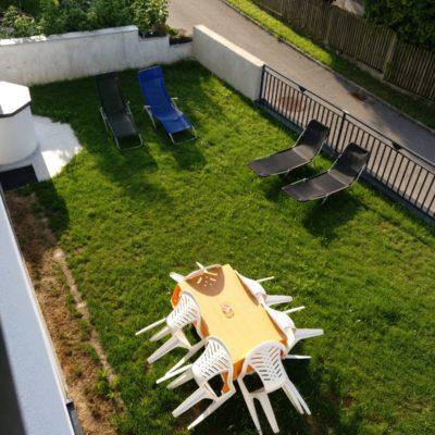 unser Garten - Blick von oben