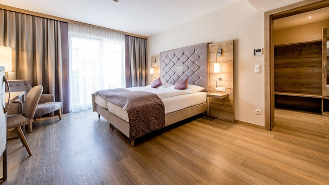 Doppelzimmer Premium mit Terrasse
