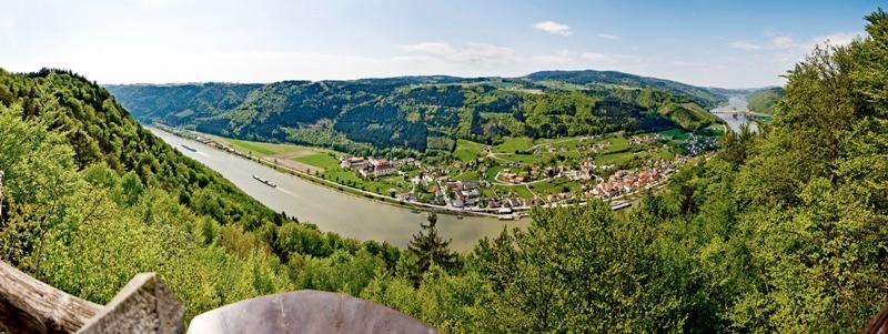 Wandern am Donausteig - Obernzell-Untergriesbach-Neustift-Schlögen