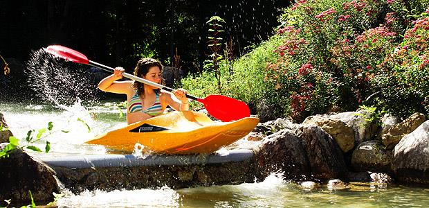 Kinderkanustrecke Russbach