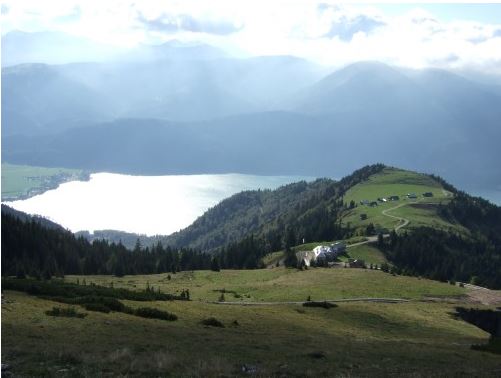 Blick zur Schafbergalm