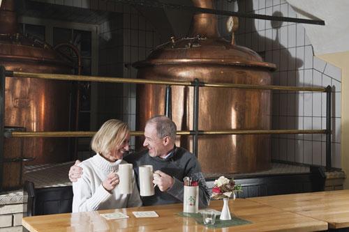 Gaststube Schlossbrauerei Weinberg