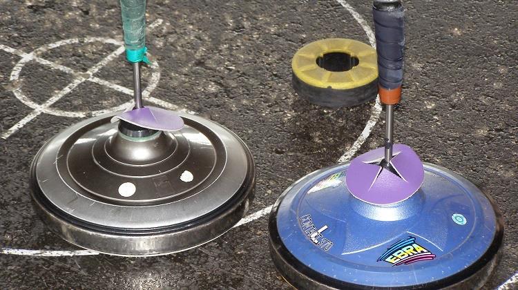 Asphaltstockschießen