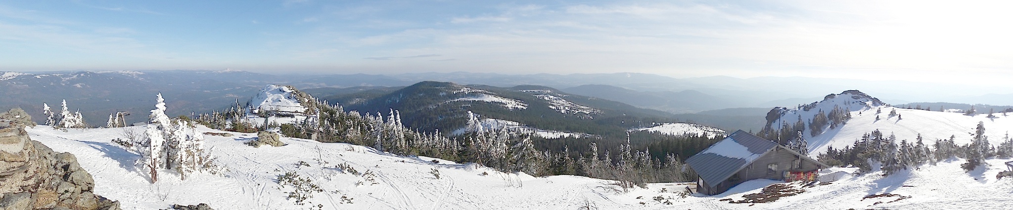 Gipfelpanorama Richtung Süd-Ost