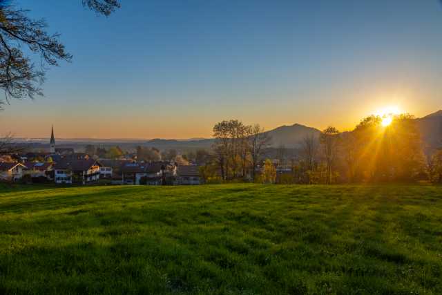 Brannenburg Sonnenaufgang