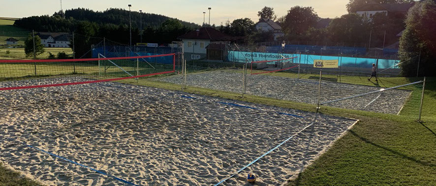 Beachvolleyball Platz Grünbach