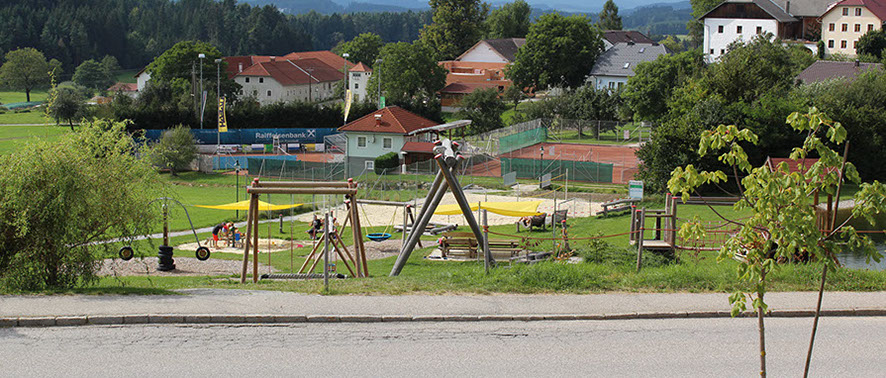 Beachvolleyball Platz Grünbach