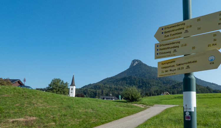 Weg von Fuschl am See Richtung Rumingmühle