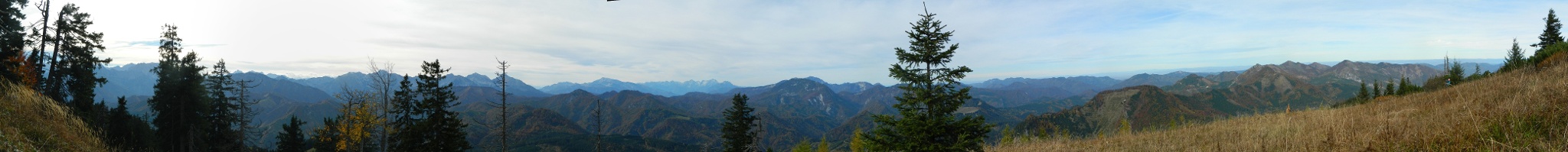 Ausblick von der Bodenwies nach Westen