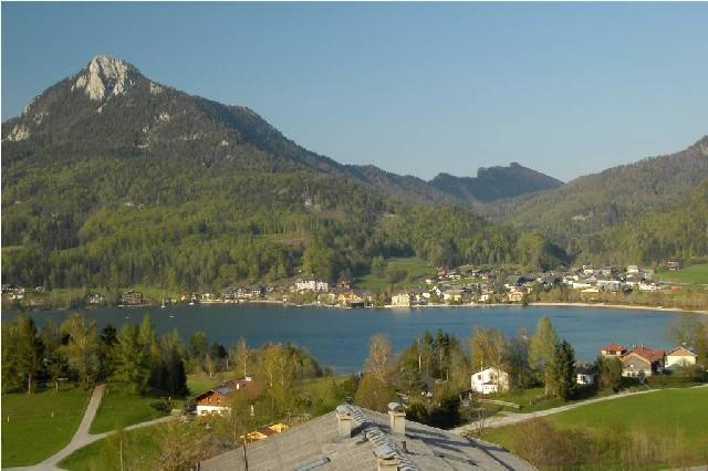 Balkonblick im Sommer