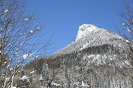 Der Schober im Winter