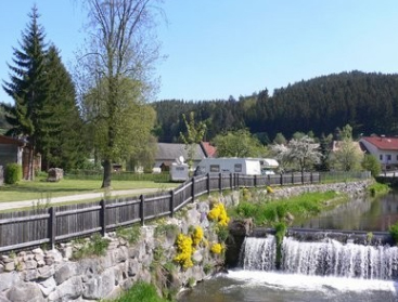 Blick auf den Campingplatz