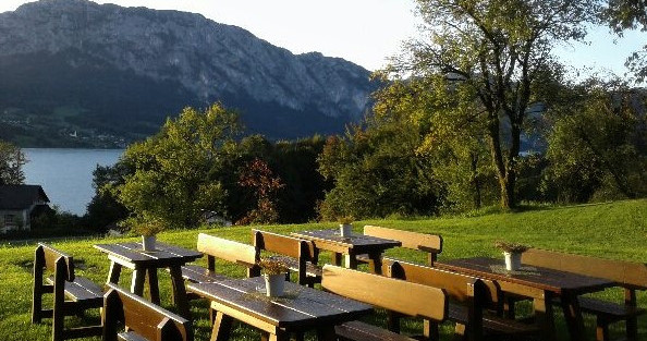 Garten mit Seeblick Steinbichler