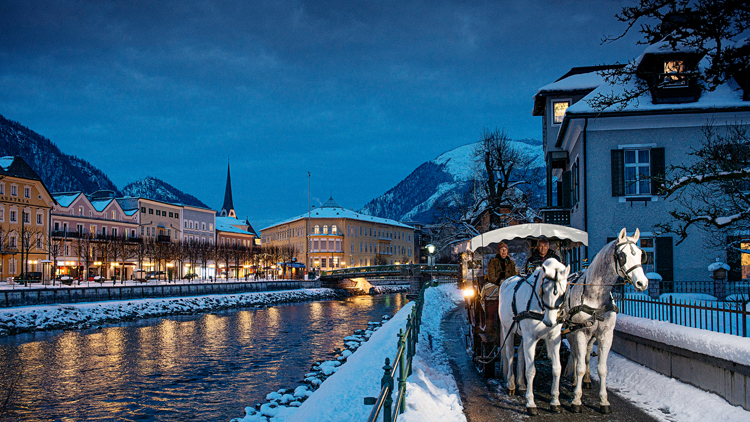 Kutschenfahrt Bad Ischl im Winter