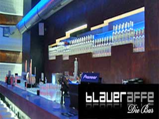 Blauer Affe