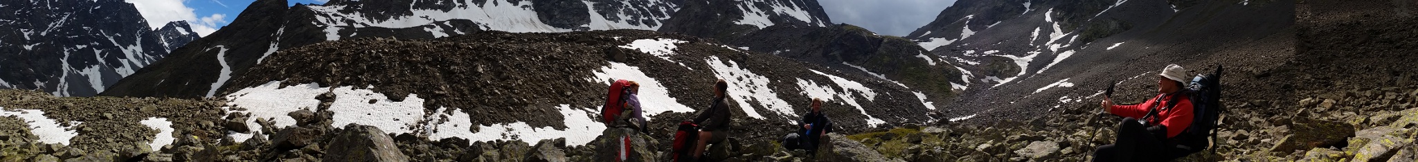 Panoramablick von Winnebachjoch.