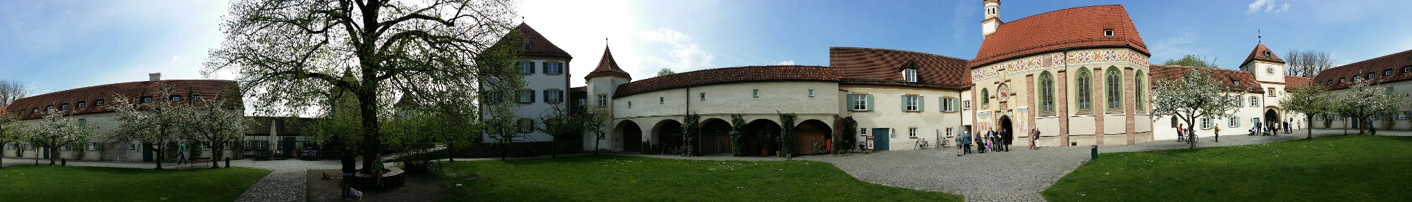 Innenhof Schloß Blutenburg