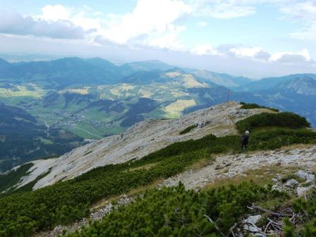 Rohnenspitze über Schattwald