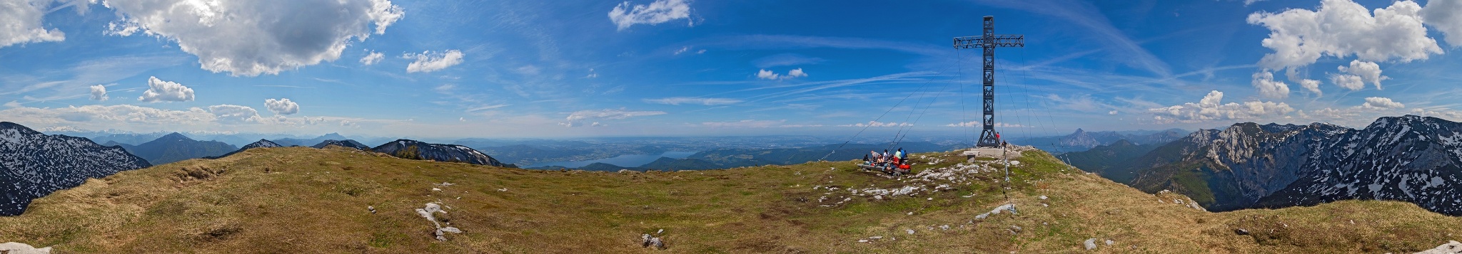 360° Panorama vom Gipfel des Brunnkogel