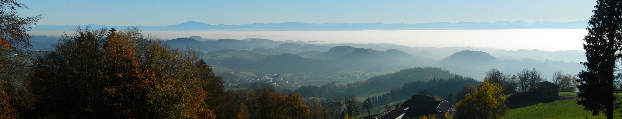 Pabneukirchen und die Berge