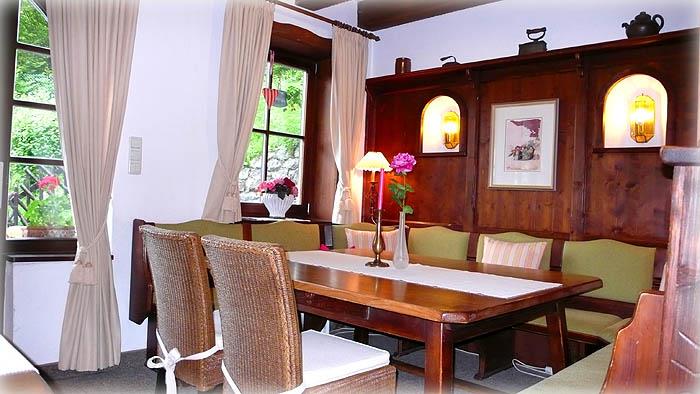 Gemütlicher Frühstücksraum