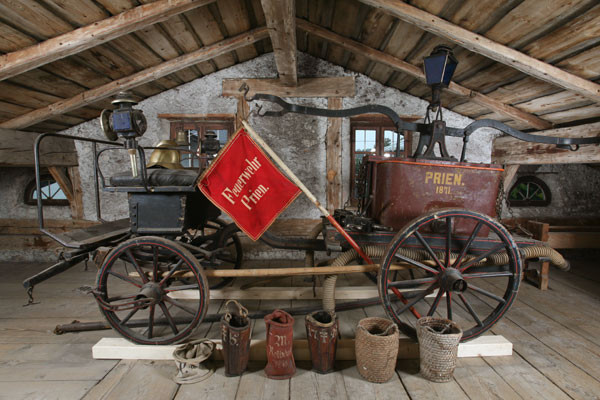 Priener Heimatmuseum Feuerwehr-copyright Foto Berger