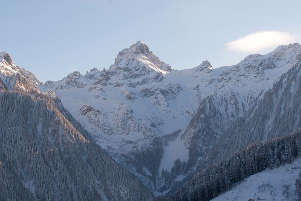 Blick auf die Zimba
