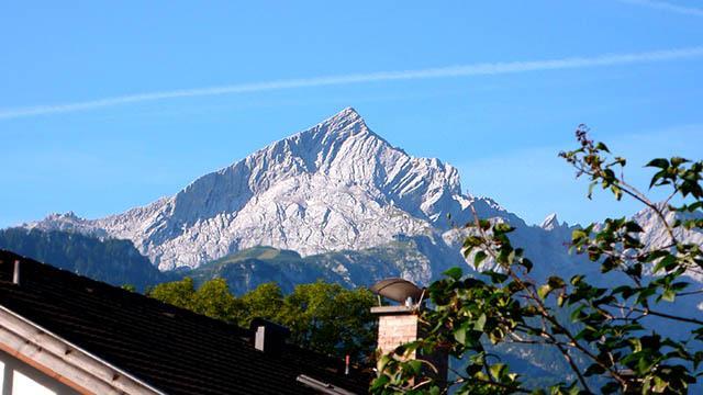 Aussicht auf die Alpspitze