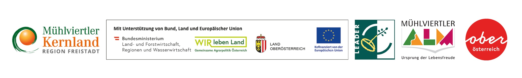 Leader-Logogleiste