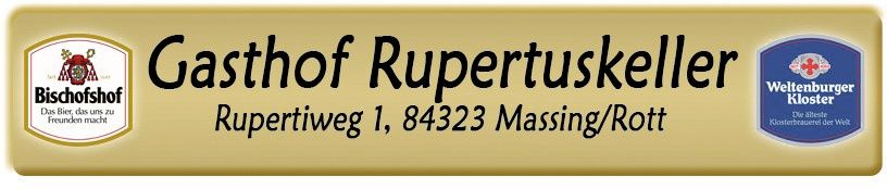 Logo "Gasthof Rupertuskeller"