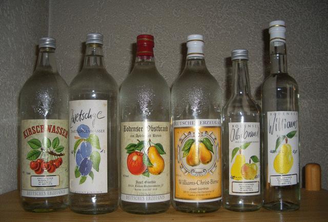 eigener Schnaps