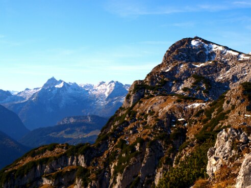 Lahnerkopf 1953 m mit Blick Schottmalhorn