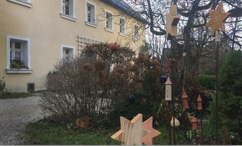 Garten im Cafe